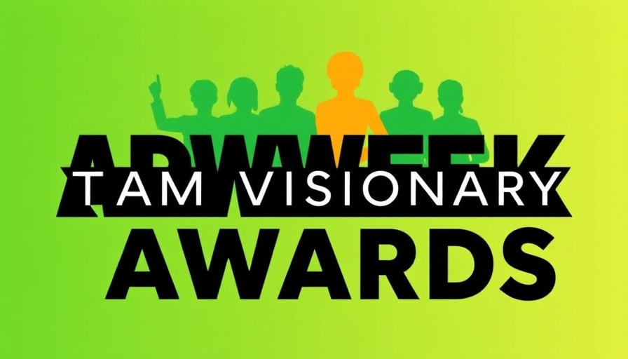 ADWEEK Team Visionary Awards logo on a green gradient background.