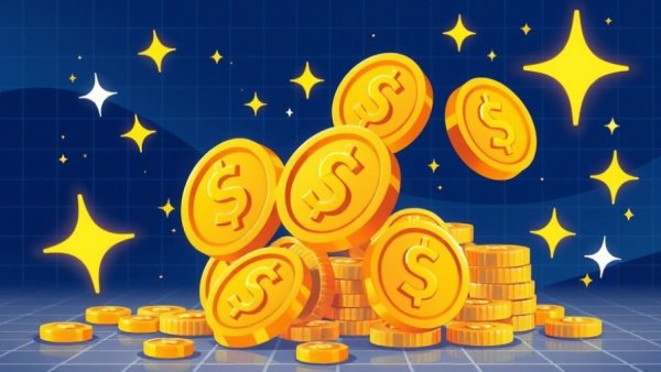 Gold coins impact on AI jobs economy with digital background.