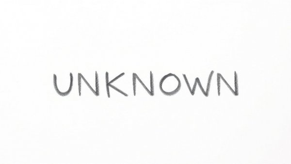 Partial 'UNKNOWN' text on white background, fading effect.