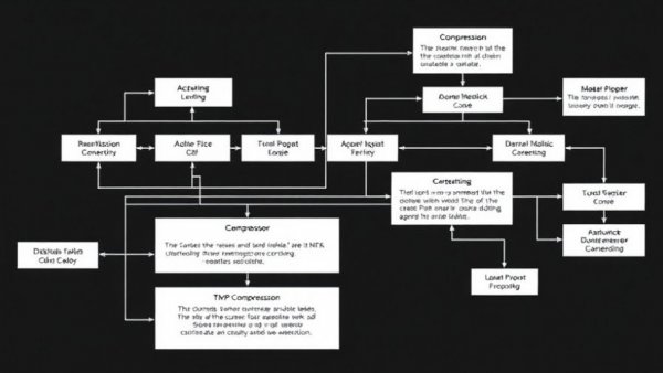Flowchart showing MCP Compression for AI agents interaction.