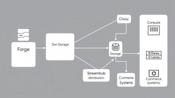 Simplified data flowchart of forge billing platform process.