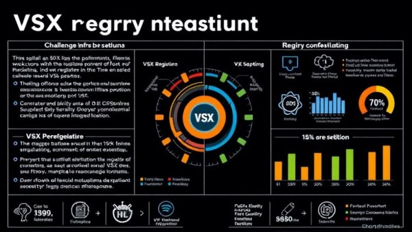 Diagram highlighting Managed VSX Registry Service benefits and challenges.