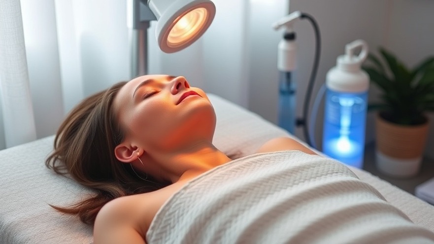 Ozone therapy session promoting healing and rejuvenation.
