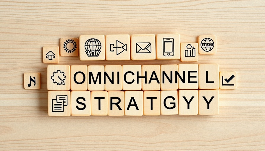 Channel diversification: wooden blocks with omnichannel strategy text.