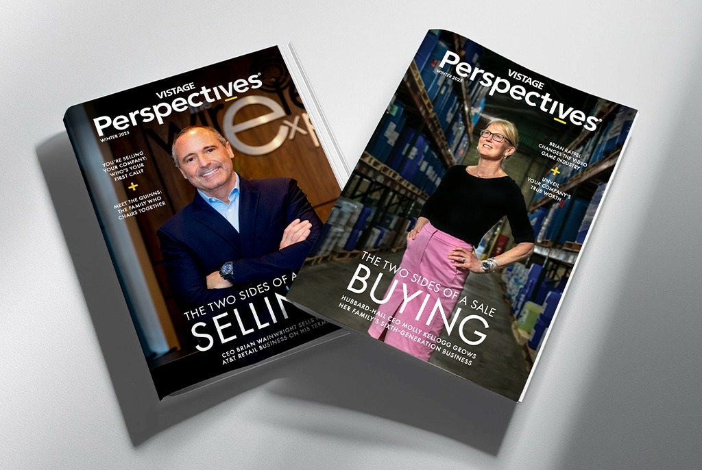 Covers highlight business transactions on magazines.