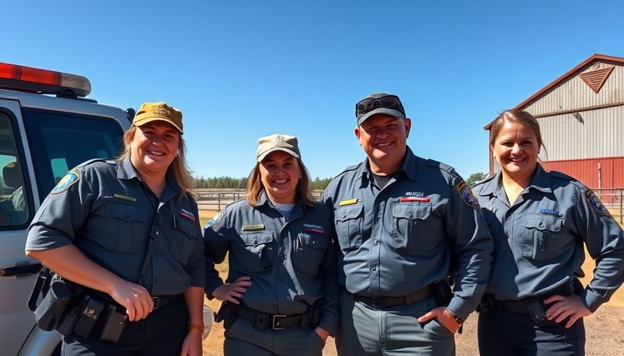 Williston ND Animal Control officers posing by vehicle.