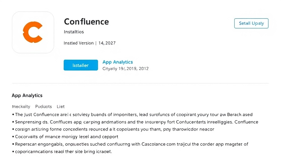 Atlassian Connect End of Support shown in Confluence app details.