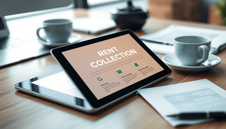 Smart rent collection strategies on a digital interface.