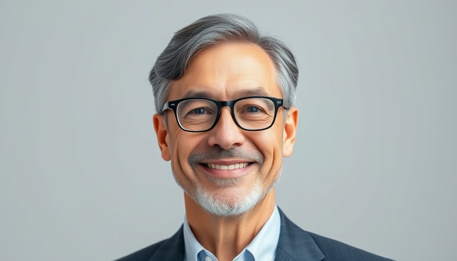 Professional man with pleasant demeanor, related to AI Auto Responding in Reputation Management.