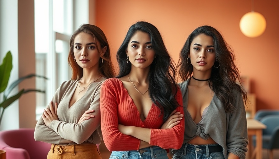 Gen-Z Founder Side Hustle: Stylish young women showcase fashion trends.