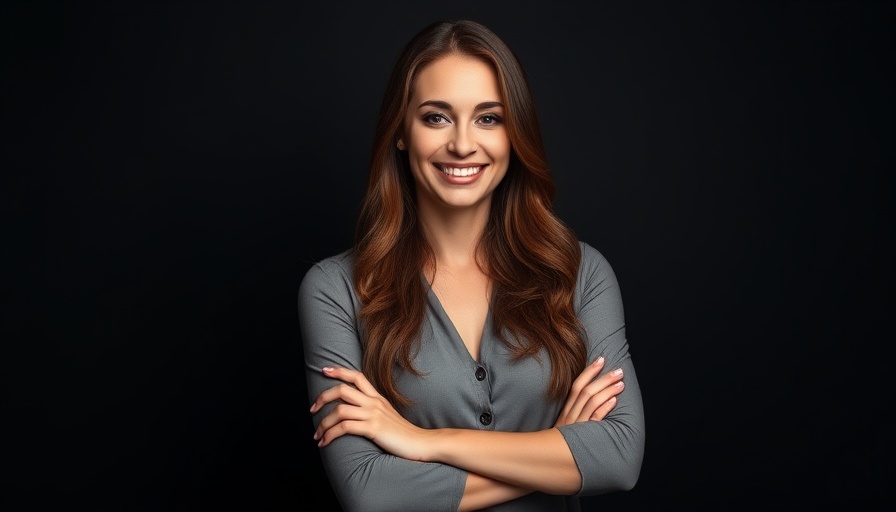Agile Leadership spotlight professional woman smiling confidently
