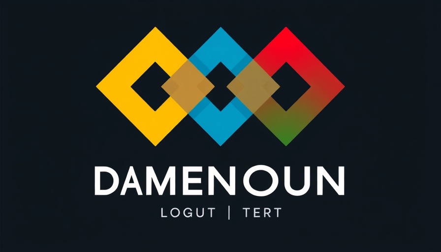 Colorful geometric logo related to funnel automation branding.