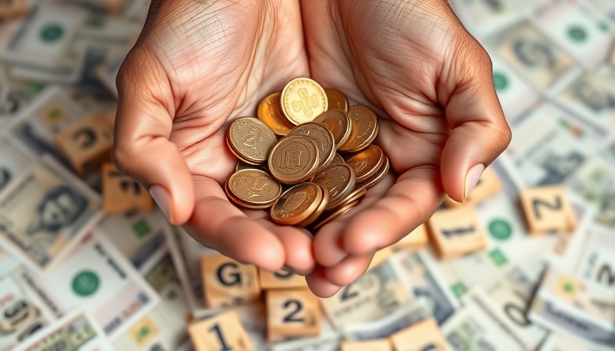 GST 2.0 marketing opportunities concept with currency and coins.