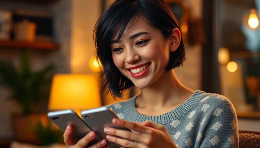 Young woman enjoying AI-driven marketing insights
