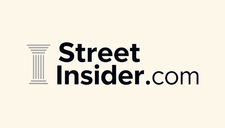 StreetInsider website logo with column design.
