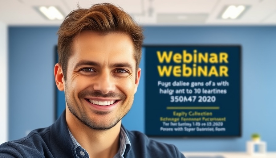 Data Analytics and GenAI Webinar featuring a professional speaker.