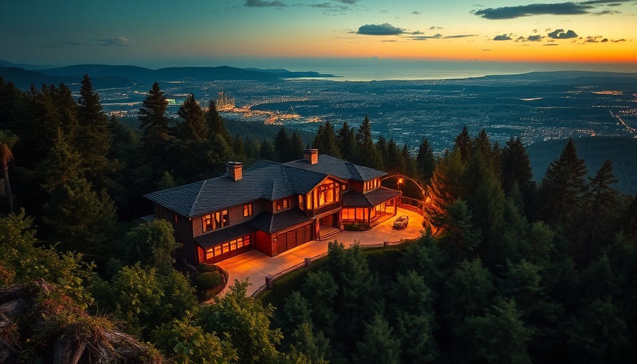 Castle Pines luxury real estate sales scenic aerial view.