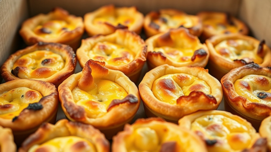 Mini quiches at a local Denver event, things to do in Denver this weekend.
