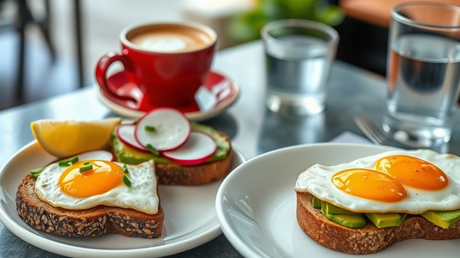 Healthy breakfast with eggs and avocado toast, Healthiest Way to Eat Eggs.