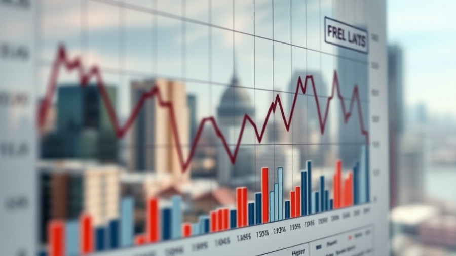 Chart illustrating Fed rate cuts impact on mortgage rates, showcasing financial trends.