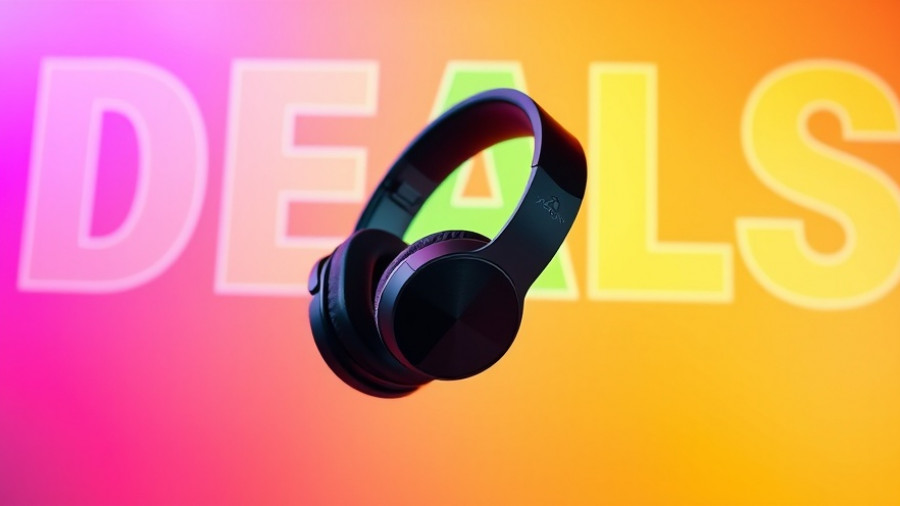 Colorful Xbox Wireless Headset Deals promotional banner.