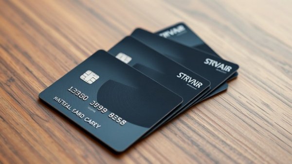 Elegant co-branded credit cards displayed on a wooden surface.