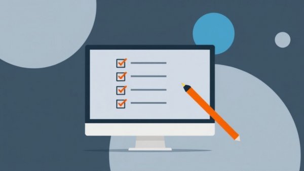 Illustration of checklist on computer screen, symbolizing 2026 Medicare Physician Fee Schedule changes.