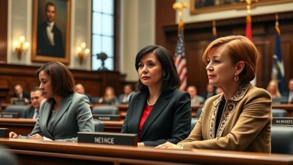 Attentive group of women at a Denver news-related meeting.