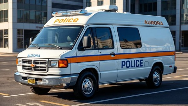 Aurora Police van parked, related to Denver local news.