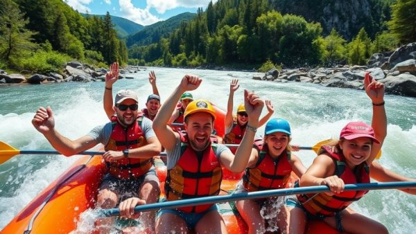 Upper Arkansas River Community Impact: Rafting adventure and river exploration.