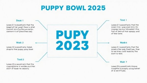 Infographic on how to adopt a puppy from Puppy Bowl 2025, key highlights included.
