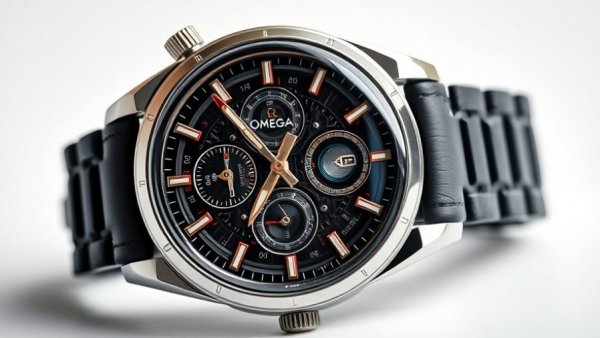 Detailed Swatch MoonSwatch Cold Moon watch face showcasing celestial design.