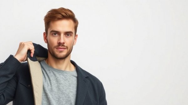 Casual man in a jacket, subtle lighting, entertainment in Denver