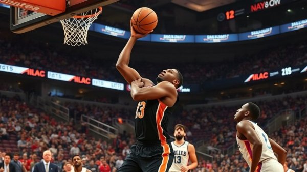 Denver local news covers a heated basketball match.