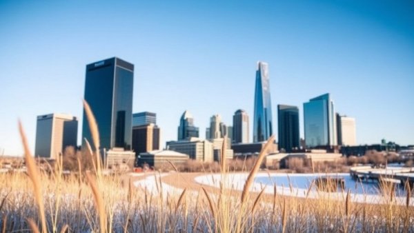 Delayed federal jobs data concerns Colorado economists; snow-covered Denver skyline.