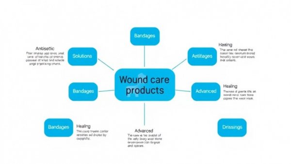 Informational graphic on best dog wound care product categories.