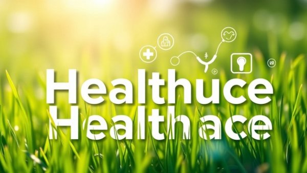 Denver health news vibrant morning visualization with medical icons on grass.