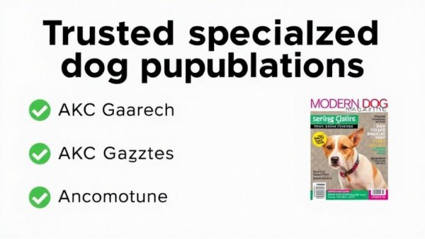 List of trusted dog publications for finding reliable dog newspaper articles online.