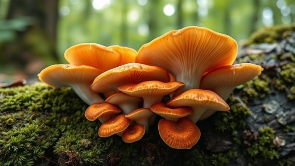 Vibrant Turkey Tail mushrooms showcasing health benefits.