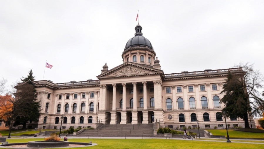 BC legislative building in Victoria, highlighting British Columbia electoral reform