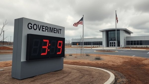 Colorado power outages disrupt atomic clock; government facility with digital clock display.