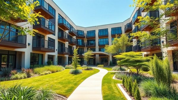 The Alder apartments acquisition with modern design and landscaping.