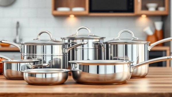 Pristine non-toxic kitchen gear 2026 on sleek counter.