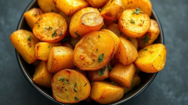Golden roasted potatoes, a most-saved Serious Eats recipe.