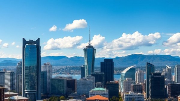 Skyline view of Vancouver showcasing housing news scene.