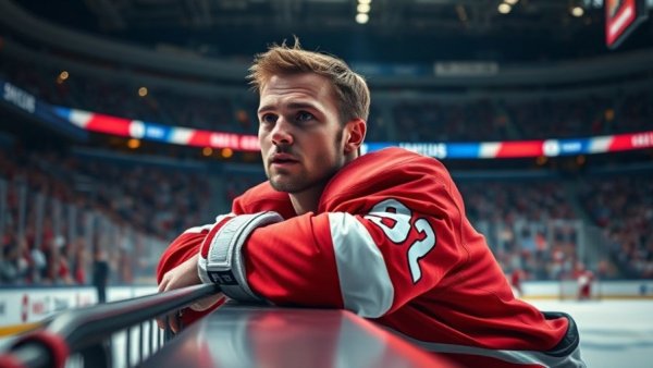 Canada loses to Czechia at World Juniors; hockey player in distress.