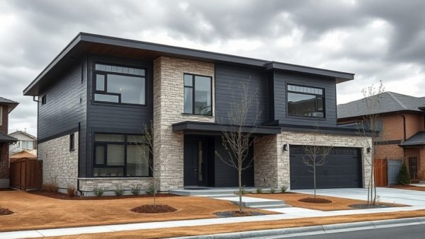 Modern Denver home with sleek design, highlighting urban architecture.