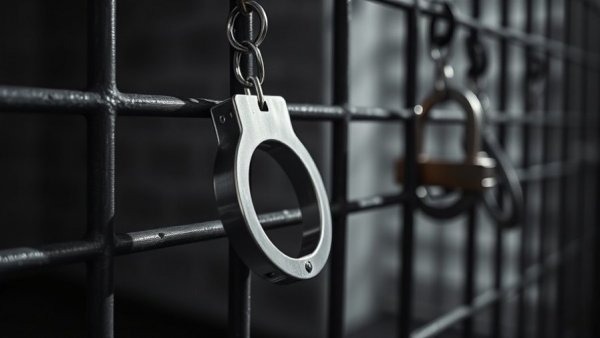 Handcuffs on jail bars, related to Denver local news.