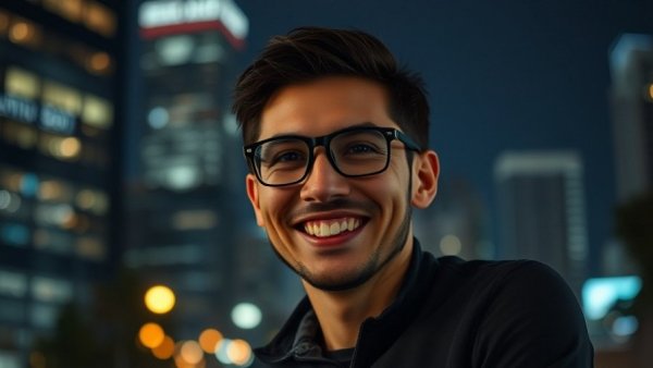 Kamloops 2SLGBTQ+ community safety discussion with smiling individual.