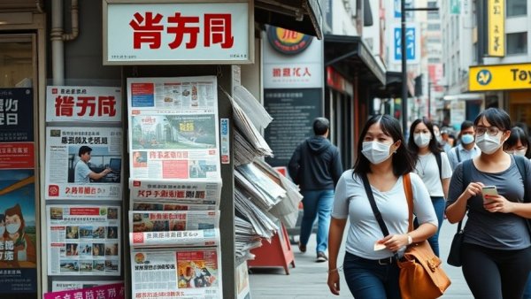 Impact of Ming Pao closure on Canadian Chinese community newsstand.